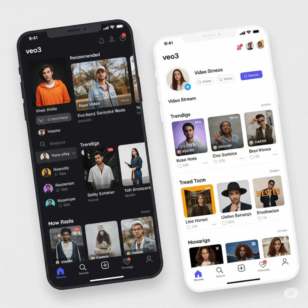 AI Video Social Network