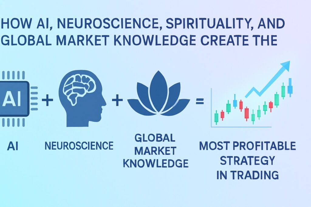 How AI, Neuroscience, spirituality and global market knowledge make the most profitable strategy in trading